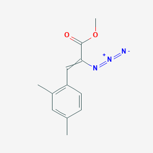 methyl 2-azido-3-(2,4-dimethylphenyl)prop-2-enoate