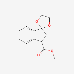 Methyl 2',3'-dihydrospiro[1,3-dioxolane-2,1'-indene]-3'-carboxylate