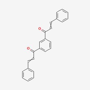 2-Propen-1-one, 1,1'-(1,3-phenylene)bis[3-phenyl-