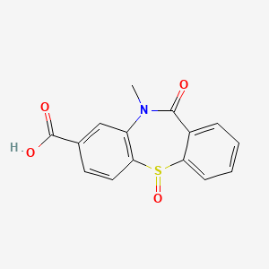 5-methyl-6,11-dioxobenzo[b][1,4]benzothiazepine-3-carboxylic acid