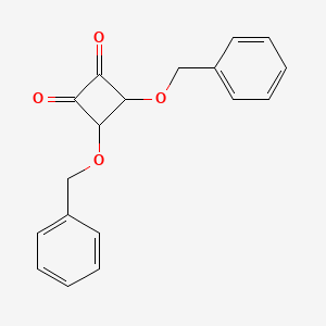 3,4-Bis(phenylmethoxy)cyclobutane-1,2-dione