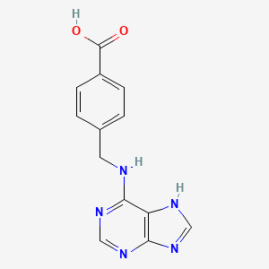 4-[(7H-purin-6-ylamino)methyl]benzoic Acid