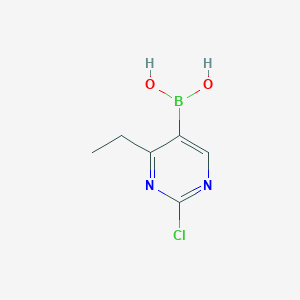 (2-Chloro-4-ethylpyrimidin-5-yl)boronic acid