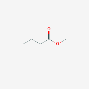 molecular formula C6H12O2 B153919 Methyl 2-methylbutyrate CAS No. 868-57-5
