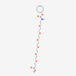 molecular formula C24H43NO10 B15392267 TCO-PEG6-acid 