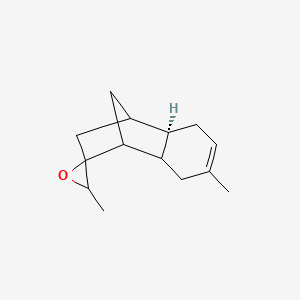 3,7'-Dimethyl-3,4,4a,5,8,8a-hexahydrospiro-(1,4-methanonaphthalene-2(1H),2'-oxirane)