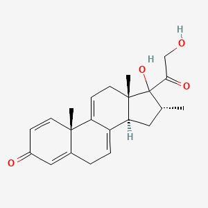 molecular formula C22H26O4 B15392907 Dexamethasone EP impurity K 