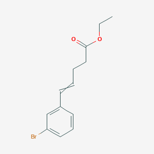 (E)-ethyl5-(3-bromophenyl)pent-4-enoate