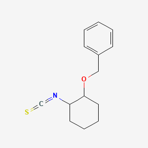 (2-Isothiocyanatocyclohexyl)oxymethylbenzene