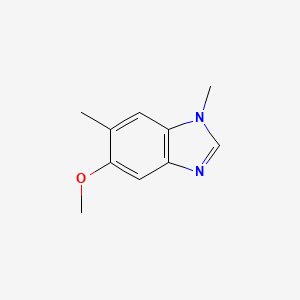 5-Methoxy-1,6-dimethyl-1H-benzo[d]imidazole