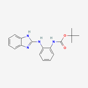 tert-Butyl (2-((1H-benzo[d]imidazol-2-yl)amino)phenyl)carbamate