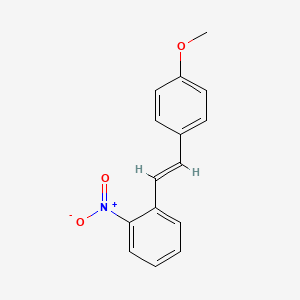 (E)-1-(4-Methoxystyryl)-2-nitrobenzene