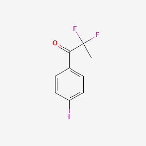 2,2-Difluoro-1-(4-iodophenyl)propan-1-one