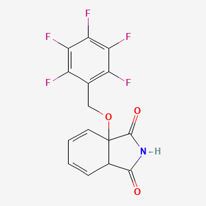 7a-[(2,3,4,5,6-pentafluorophenyl)methoxy]-3aH-isoindole-1,3-dione