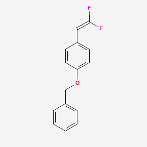 1-Benzyloxy-4-(2,2-difluoroethenyl)benzene