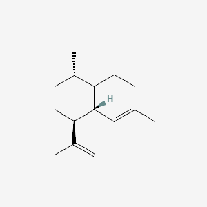 (1S,4S,8aR)-4,7-dimethyl-1-prop-1-en-2-yl-1,2,3,4,4a,5,6,8a-octahydronaphthalene