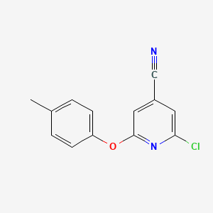 2-Chloro-6-(4-Methylphenoxy)Isonicotinonitrile