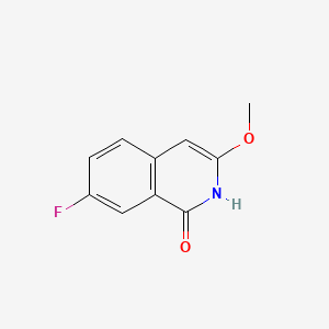 7-Fluoro-3-methoxyisoquinolin-1-ol