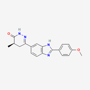 (R)-6-[2-(4-Methoxy-phenyl)-1H-benzoimidazol-5-YL]-4-methyl-4,5-dihydro-2H-pyridazin-3-one