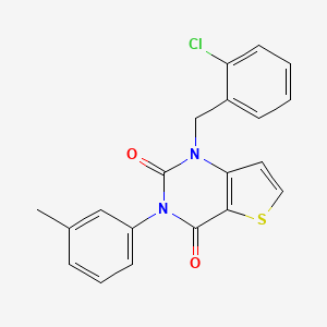 1-(2-chlorobenzyl)-3-(3-methylphenyl)thieno[3,2-d]pyrimidine-2,4(1H,3H)-dione