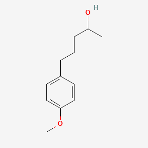 molecular formula C12H18O2 B15394453 5-(4-Methoxyphenyl)pentan-2-ol 