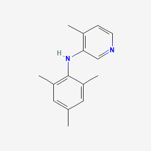 molecular formula C15H18N2 B15394600 N-Mesityl-4-methylpyridin-3-amine 