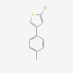 2-Chloro-4-(4-methylphenyl)thiophene