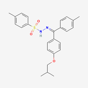 N'-[(4-Isobutoxyphenyl)(4-methylphenyl)methylene]-4-methylbenzenesulfonohydrazide