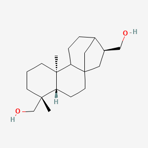 molecular formula C20H34O2 B15394814 Kaurane-17,18-diol CAS No. 58648-79-6