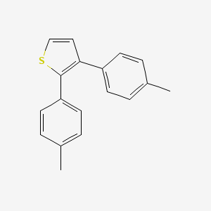 2,3-Bis(4-methylphenyl)thiophene