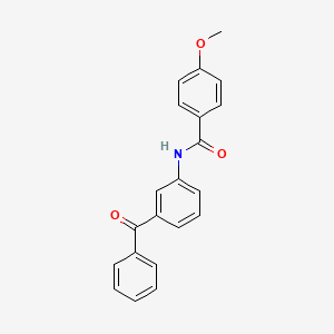 N-(3-Benzoylphenyl)-4-methoxybenzamide