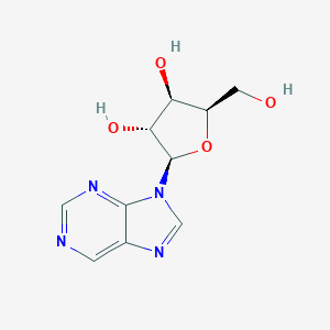 molecular formula C10H12N4O4 B015395 星云嘌呤 CAS No. 550-33-4