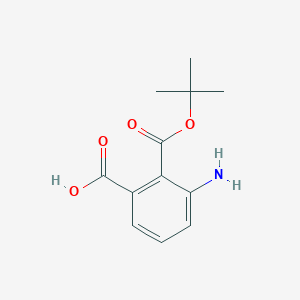 3-amino-2-tert-butoxycarbonyl-benzoic acid;Boc-3-aminobenzoic acid