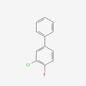 molecular formula C12H8ClF B15395148 3-Chloro-4-fluoro-1,1'-biphenyl 