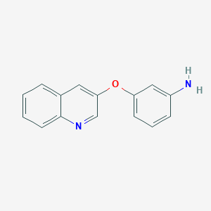 3-(Quinolin-3-yloxy)aniline