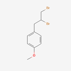 1-(2,3-Dibromopropyl)-4-methoxybenzene