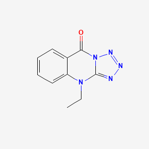 B15396246 4-Ethyltetrazolo[5,1-b]quinazolin-9(4H)-one CAS No. 89098-95-3