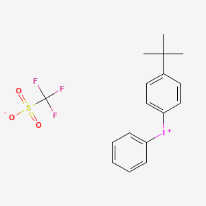 (4-Tert-butylphenyl)(phenyl)iodanium trifluoromethanesulfonate