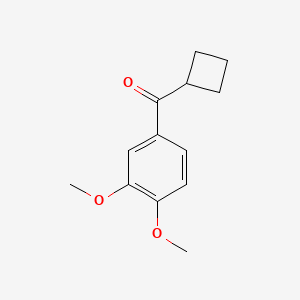 Cyclobutyl(3,4-dimethoxyphenyl)methanone