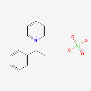 1-(1-Phenylethyl)pyridin-1-ium perchlorate