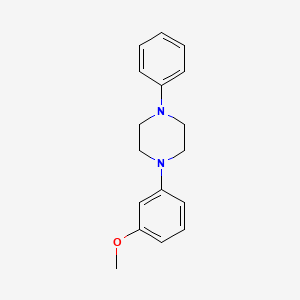 1-(3-Methoxyphenyl)-4-phenylpiperazine