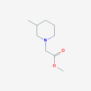 Methyl 3-methyl-1-piperidineacetate