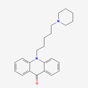 10-(5-(Piperidin-1-yl)pentyl)acridin-9(10H)-one