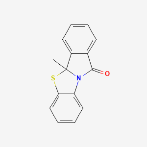 4b-Methylbenzo[4,5]thiazolo[2,3-a]isoindol-11(4bH)-one