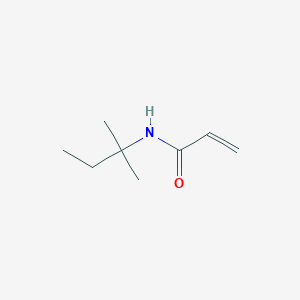 molecular formula C8H15NO B15396828 N-(2-Methylbutan-2-yl)prop-2-enamide CAS No. 3729-16-6