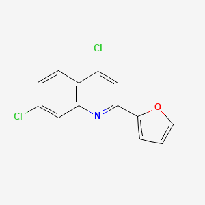 4,7-Dichloro-2-(2-furyl)quinoline