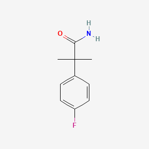 2-(4-Fluorophenyl)-2-methylpropanamide