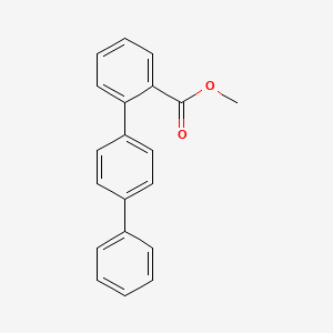 molecular formula C20H16O2 B15397112 Methyl 2-{[1,1'-biphenyl]-4-yl}benzoate 