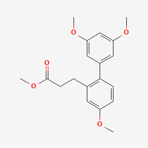 Methyl 3,4,5-trimethoxy[1,1-biphenyl]-2-propanoate