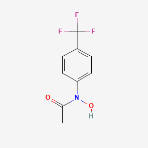 N-Hydroxy-N-[4-(trifluoromethyl)phenyl]acetamide